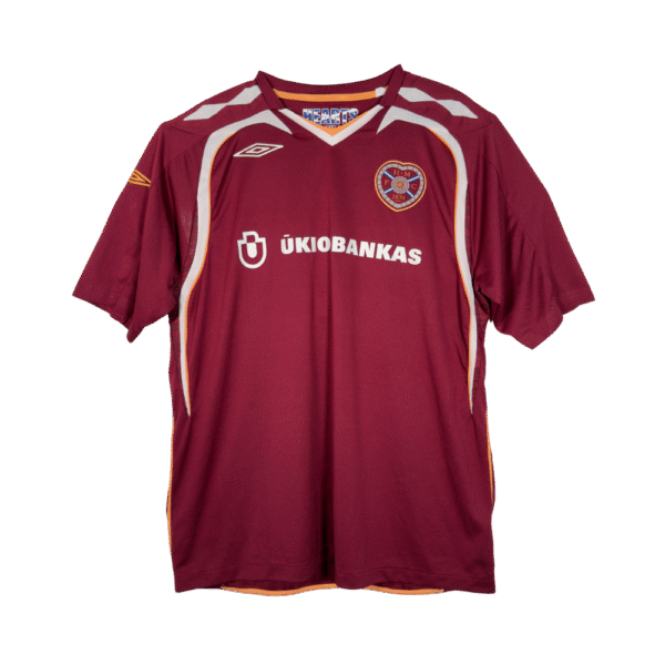 Hearts 07-08 Home Shirt (XL)