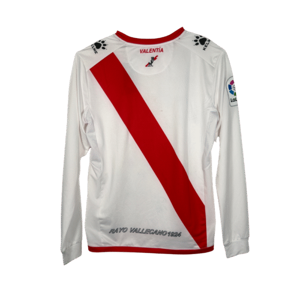 Rayo Vallecano 17-18 Signed Shirt (L) - Image 2